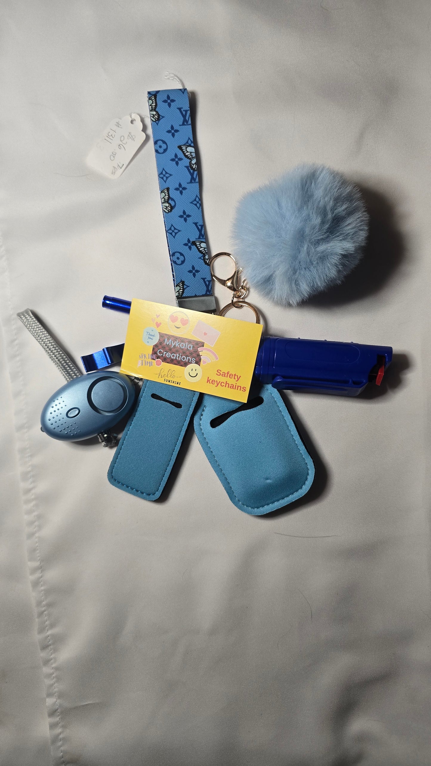 #1311 Lt blue butterfly