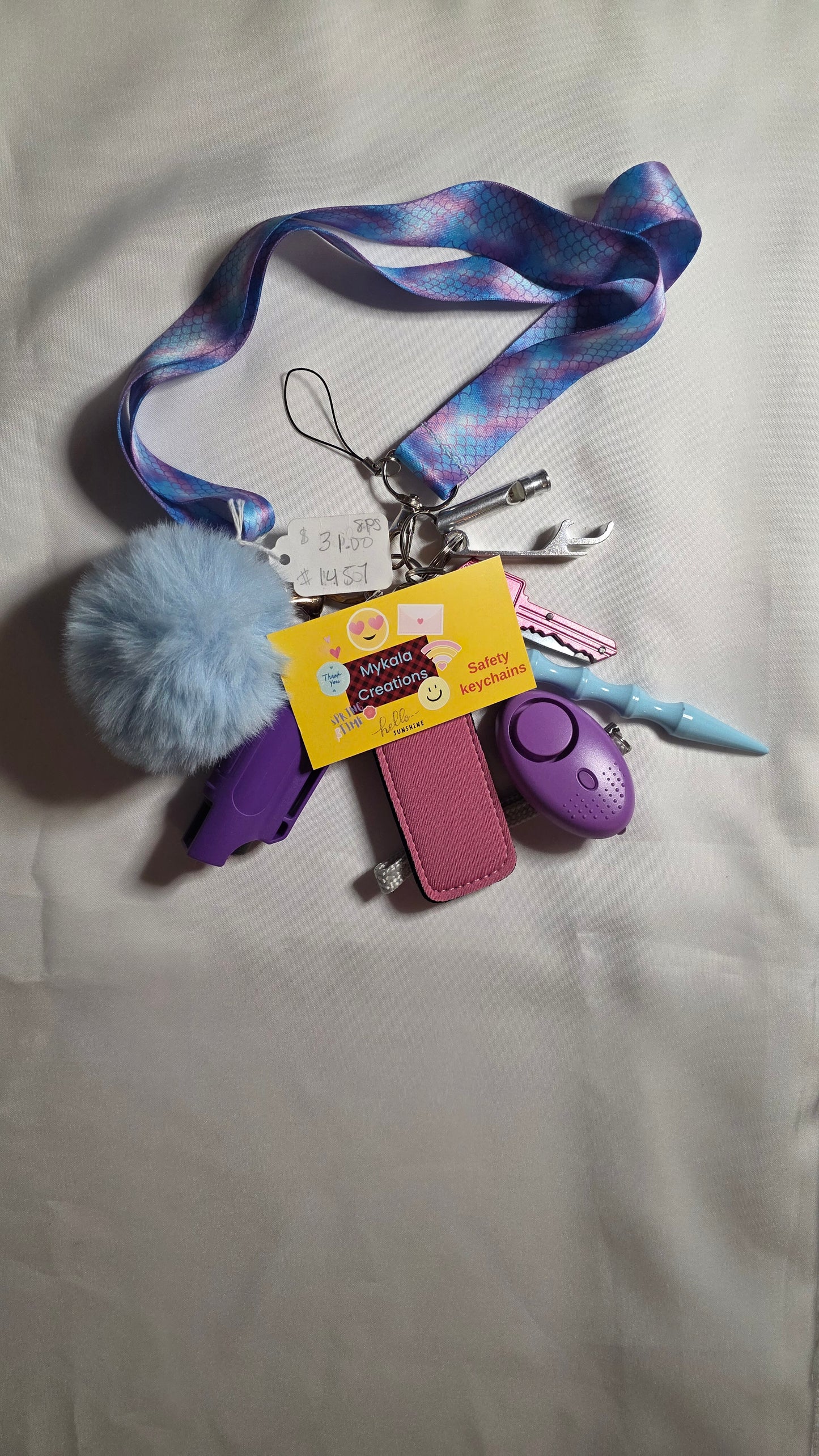 #1457 Mermaid landyard